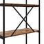 Bogreol Gammelt træ 80 x 30 x 146 cm Konstrueret træ