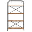 Bogreol Gammelt træ 80 x 30 x 146 cm Konstrueret træ
