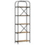 Bogreol 5 niveauer 60 x 30 x 183 cm Konstrueret træ