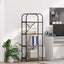 Bogreol Sonoma eg 60 x 30 x 146 cm Konstrueret træ