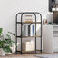 Bogreol 3 niveauer 60 x 30 x 109 cm Konstrueret træ