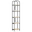Bogreol 5 niveauer 40 x 30 x 183 cm Konstrueret træ Sonoma eg