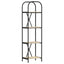 Bogreol 4 niveauer 40 x 30 x 146 cm Konstrueret træ Sonoma eg