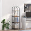 Bogreol Gammelt træ 40 x 30 x 146 cm Konstrueret træ