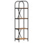 Bogreol Gammelt træ 40 x 30 x 146 cm Konstrueret træ