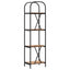 Bogreol Gammelt træ 40 x 30 x 146 cm Konstrueret træ