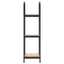 Bogreol 3 niveauer 40 x 30 x 109 cm Konstrueret træ Sonoma eg
