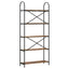 Bogreol Gammelt træ 80 x 30 x 183 cm Konstrueret træ