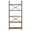 Bogreol Gammelt træ 80 x 30 x 183 cm Konstrueret træ