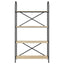 Bogreol Sonoma eg 80 x 30 x 146 cm Konstrueret træ