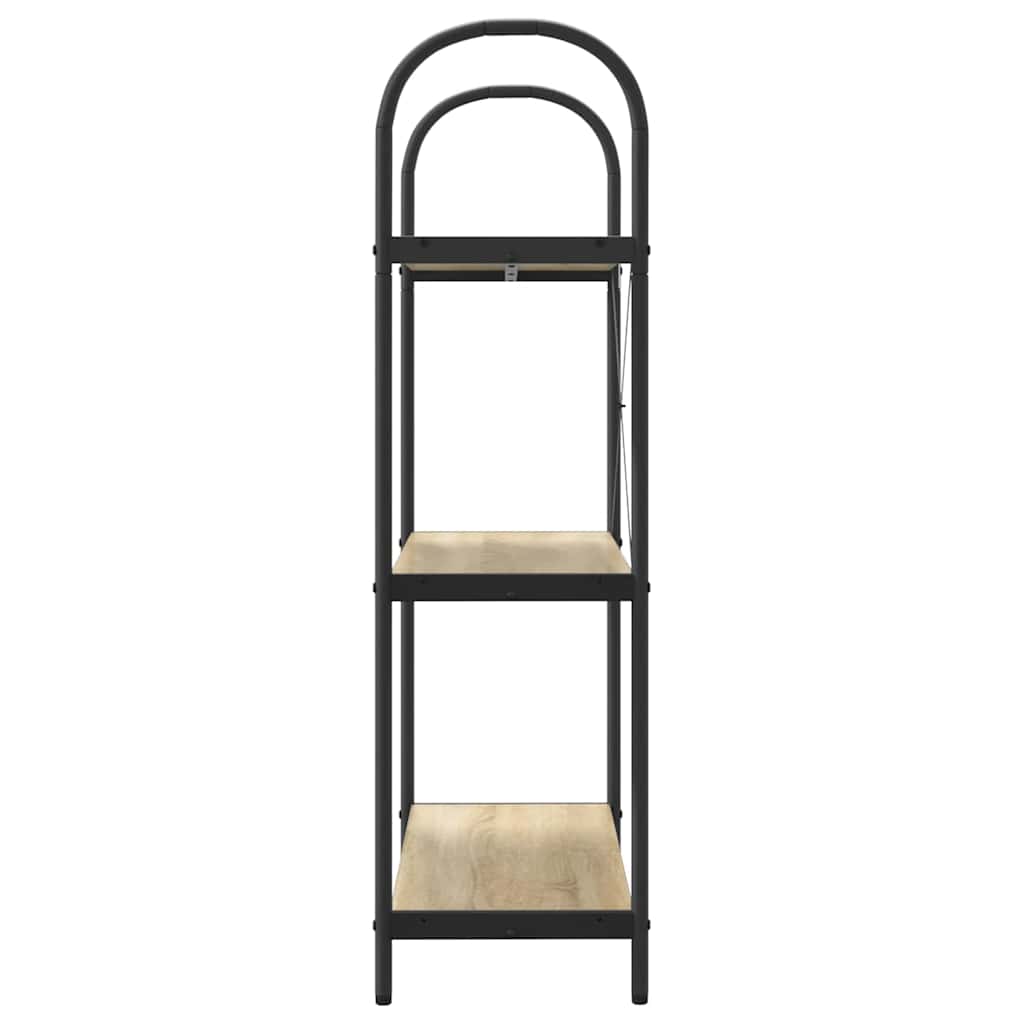 Bogreol Sonoma eg 80 x 30 x 109 cm Konstrueret træ