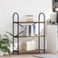 Bogreol 3 niveauer 80 x 30 x 109 cm Konstrueret træ