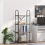 Bogreol 4 niveauer 60 x 30 x 146 cm Konstrueret træ Sonoma eg