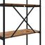 Bogreol Gammelt træ 60 x 30 x 146 cm Konstrueret træ