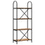 Bogreol Gammelt træ 60 x 30 x 146 cm Konstrueret træ