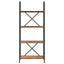 Bogreol Gammelt træ 60 x 30 x 146 cm Konstrueret træ