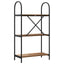 Bogreol Gammelt træ 60 x 30 x 109 cm Konstrueret træ