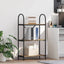 Bogreol 3 niveauer 60 x 30 x 109 cm Konstrueret træ