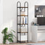 Bogreol Gammelt træ 40 x 30 x 183 cm Konstrueret træ