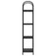 Bogreol Sort eg 40 x 30 x 146 cm Konstrueret træ