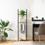 Bogreol 4 niveauer 40 x 30 x 146 cm Konstrueret træ Sonoma eg
