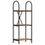 Bogreol Gammelt træ 40 x 30 x 109 cm Konstrueret træ