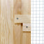 Kyllingehus Brun 75 x 60 x 89 cm Massiv fyrretræ