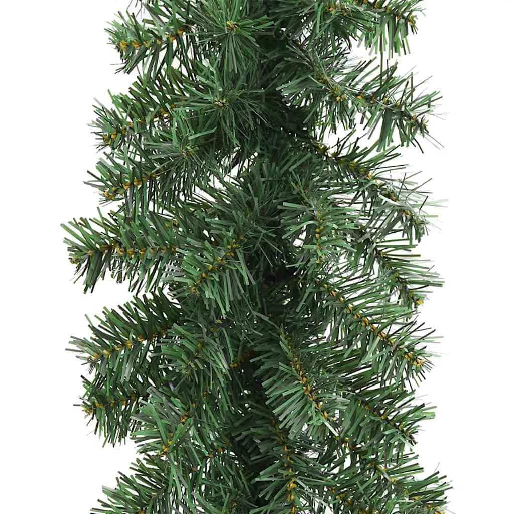Julekrans med 600 LED'er 2 pcs Grøn PVC
