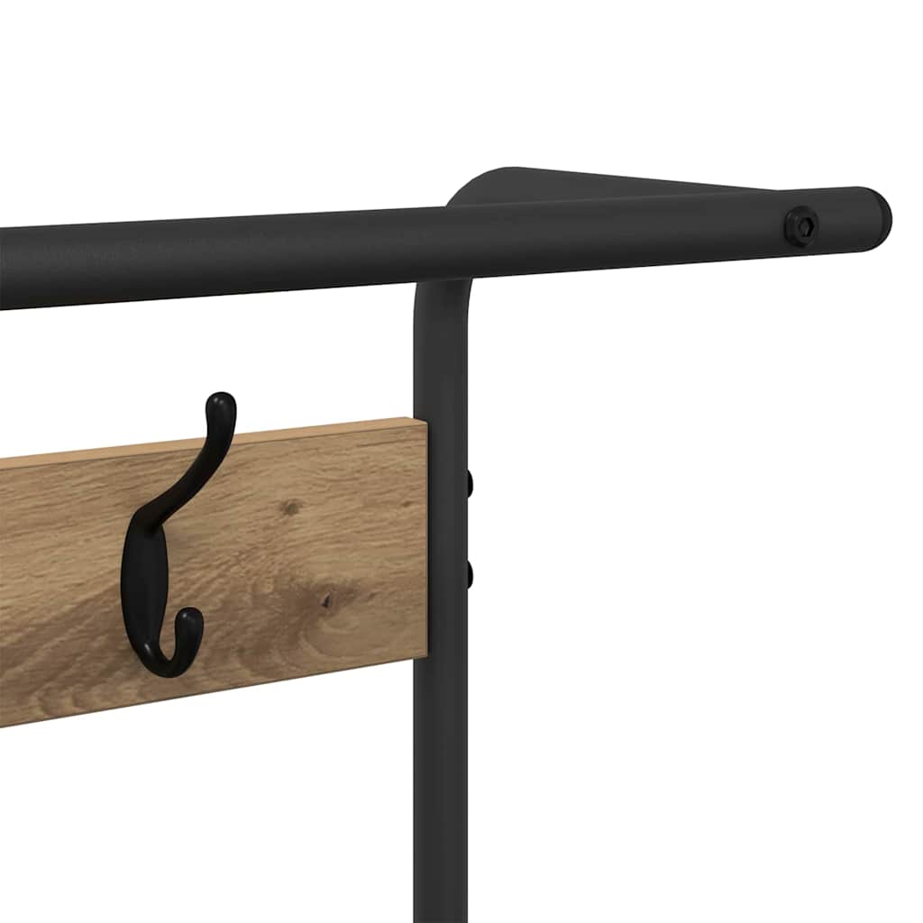 Jakkeholder Artisan-eg 95 x 34 x 184 cm Konstrueret træ