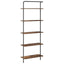 Bogreol Røget eg 60 x 24 x 168 cm Konstrueret træ