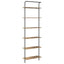 Bogreol 6 niveauer 60 x 24 x 203 cm Konstrueret træ