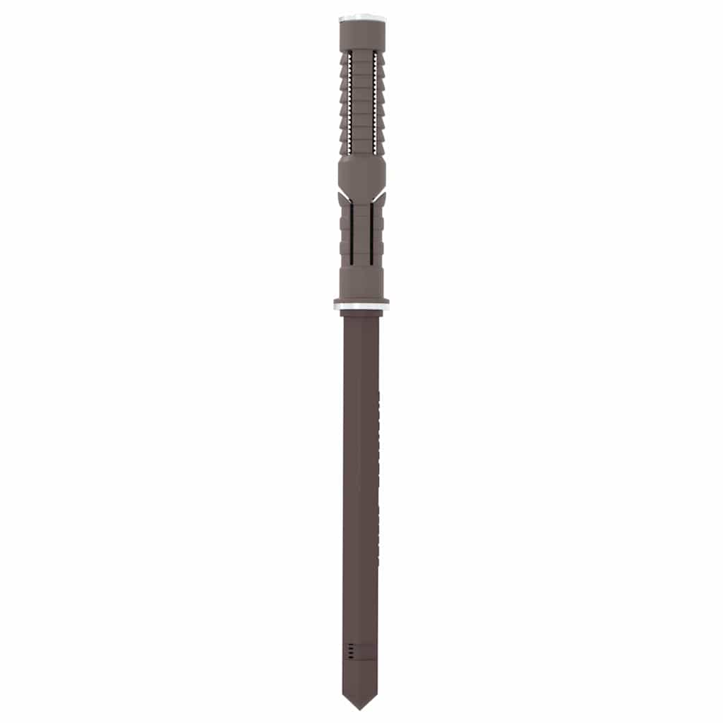 Flydende hyldebeslag 12 pcs Beige Ø10 x 170 mm Stål