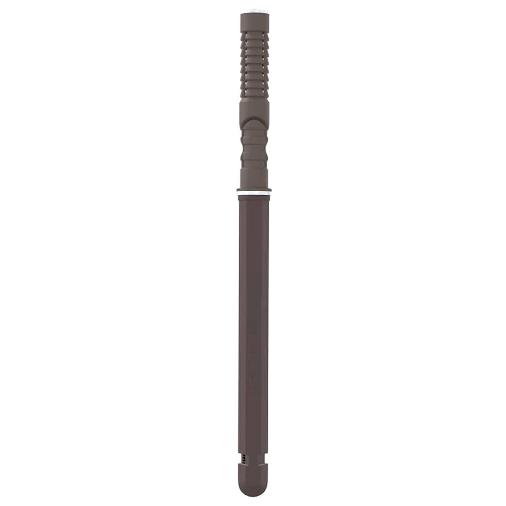 Flydende hyldebeslag 12 pcs Beige Ø12 x 190 mm Stål