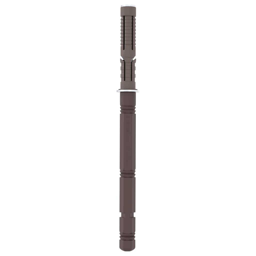 Flydende hyldebeslag 12 pcs Beige Ø14 x 210 mm Stål
