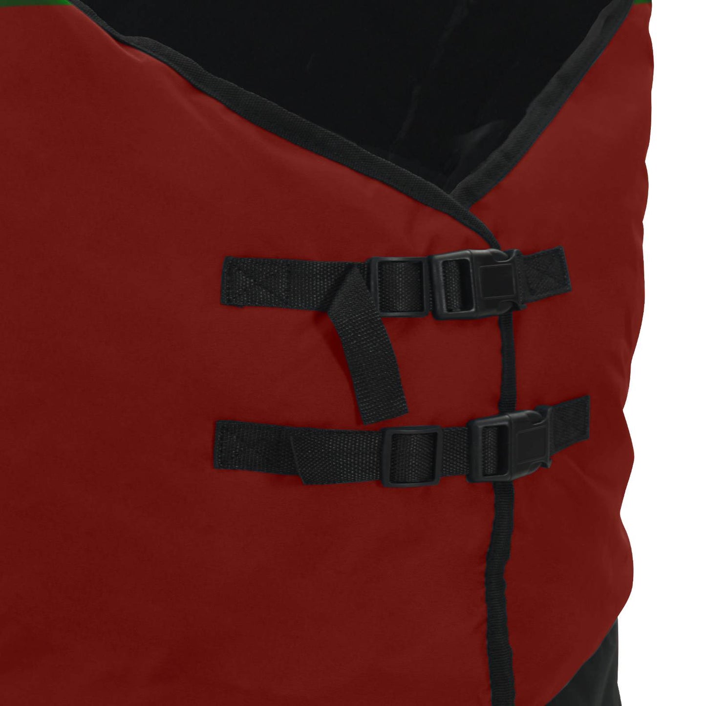Hestetæppe Mørk Grøn og Sort 85 cm Polyester