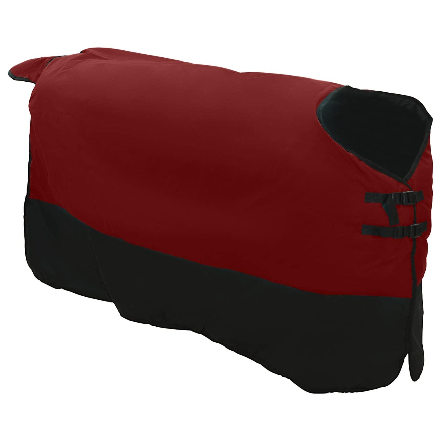Hestetæppe Mørk Grøn og Sort 85 cm Polyester