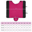 Hestetæppe Pink og Sort 145 cm Polyester