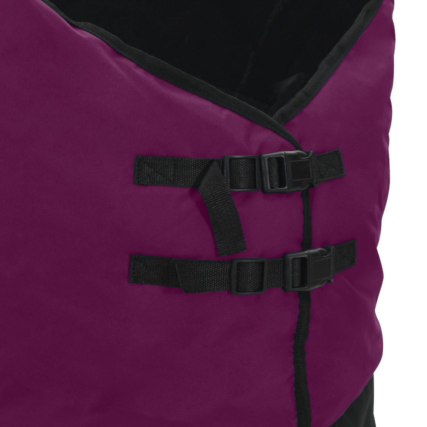 Hestetæppe Mørk Grøn og Sort 105 cm Polyester