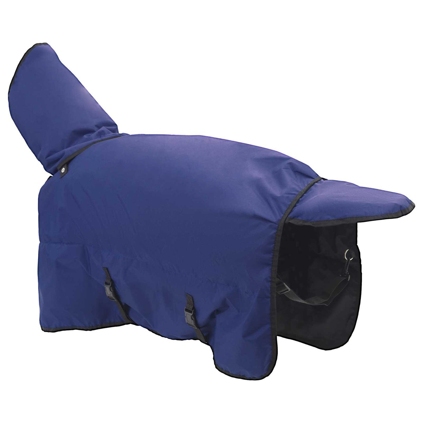 Hestetæppe Mørk Grøn og Sort 135 cm Polyester