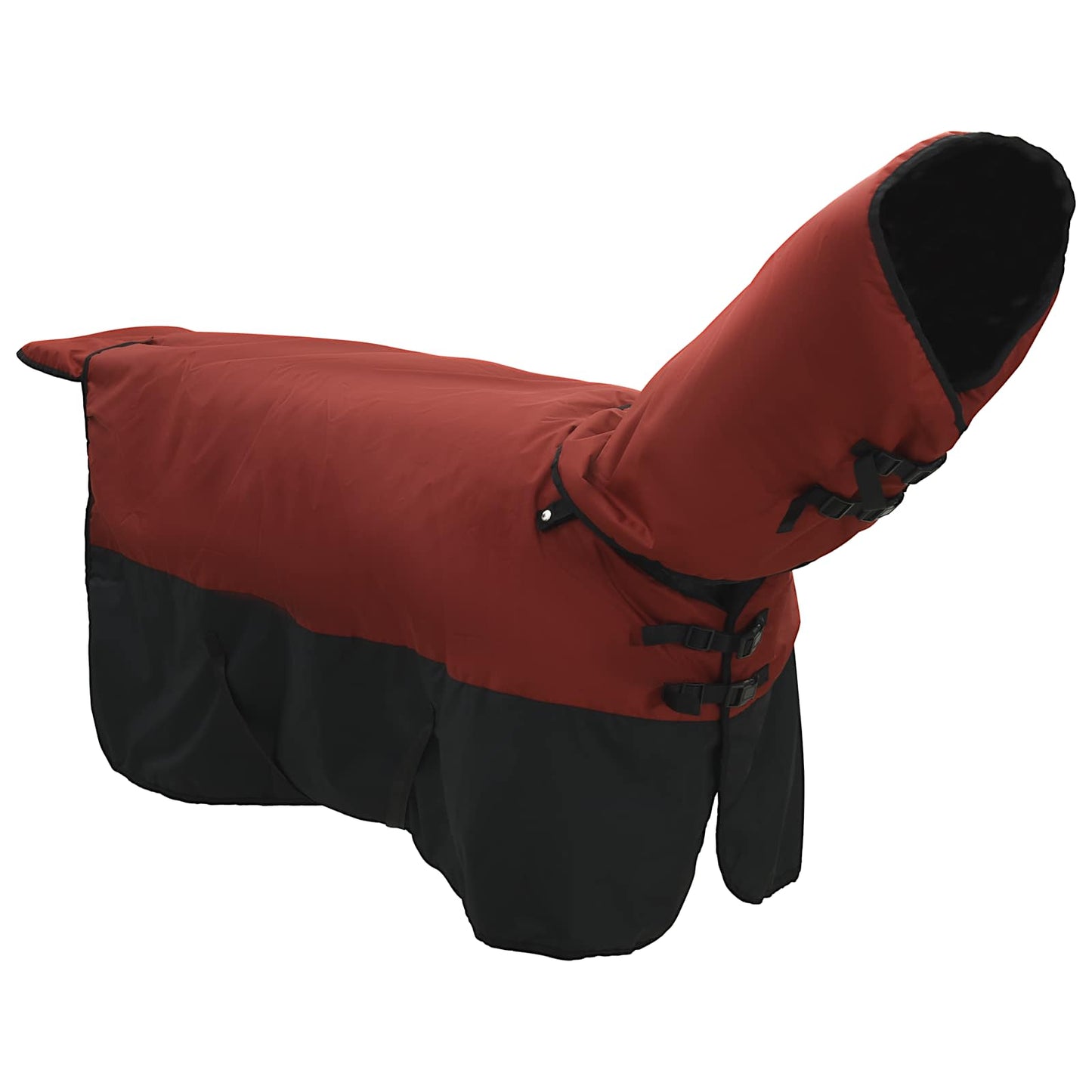 Hestetæppe Mørk Grøn og Sort 85 cm Polyester
