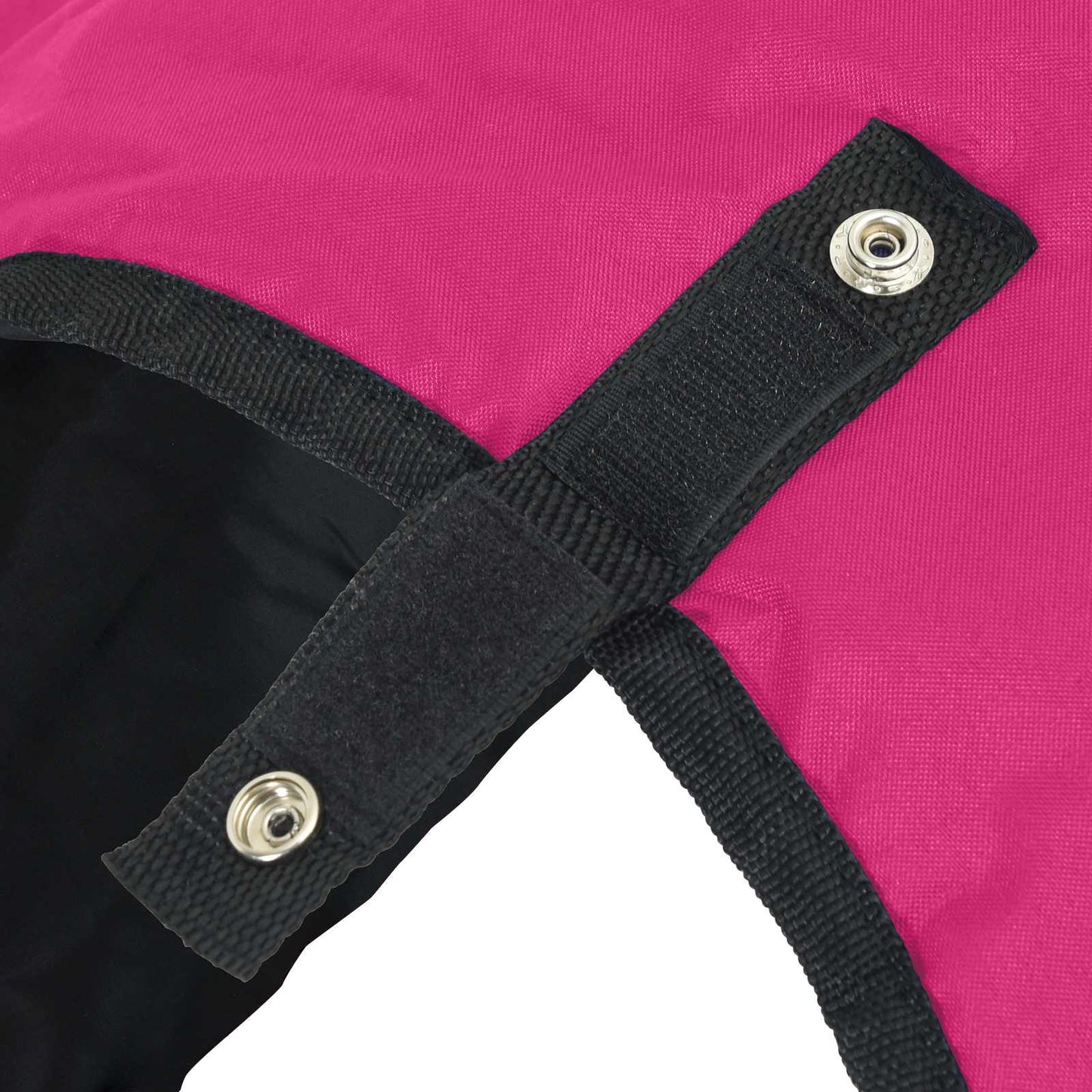 Hestetæppe Pink og Sort 125 cm Polyester