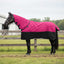 Hestetæppe Pink og Sort 125 cm Polyester
