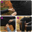 Hestetæppe Mørk Grøn og Sort 155 cm Polyester
