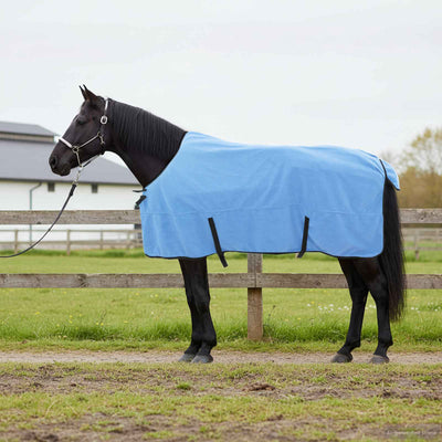 Hestetæppe Fuldt aqua 155 cm Polyester