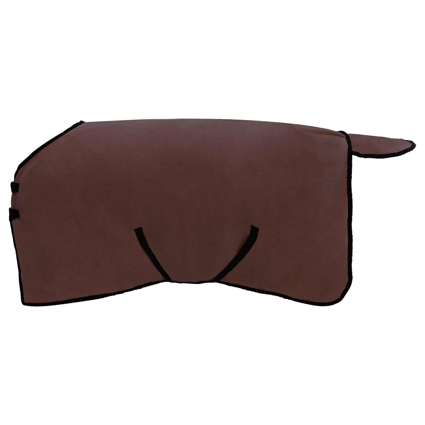 Hestetæppe Mørkebrun 105 cm Polyester