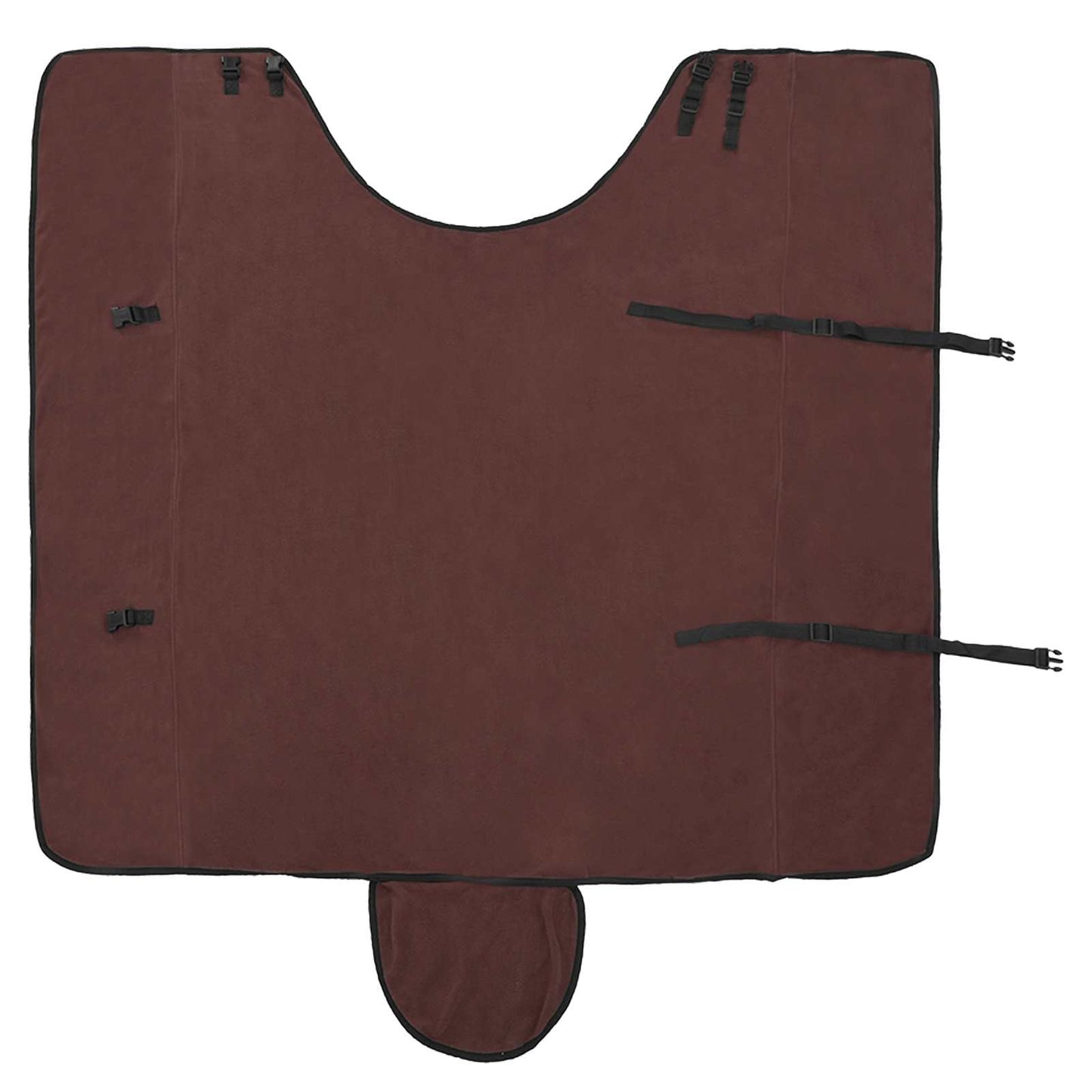 Hestetæppe Mørkebrun 155 cm Polyester