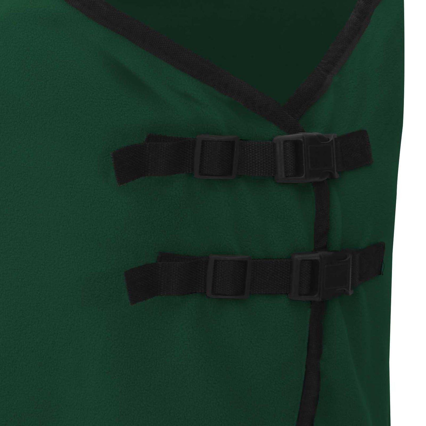 Hestetæppe Mørkegrøn 115 cm Polyester