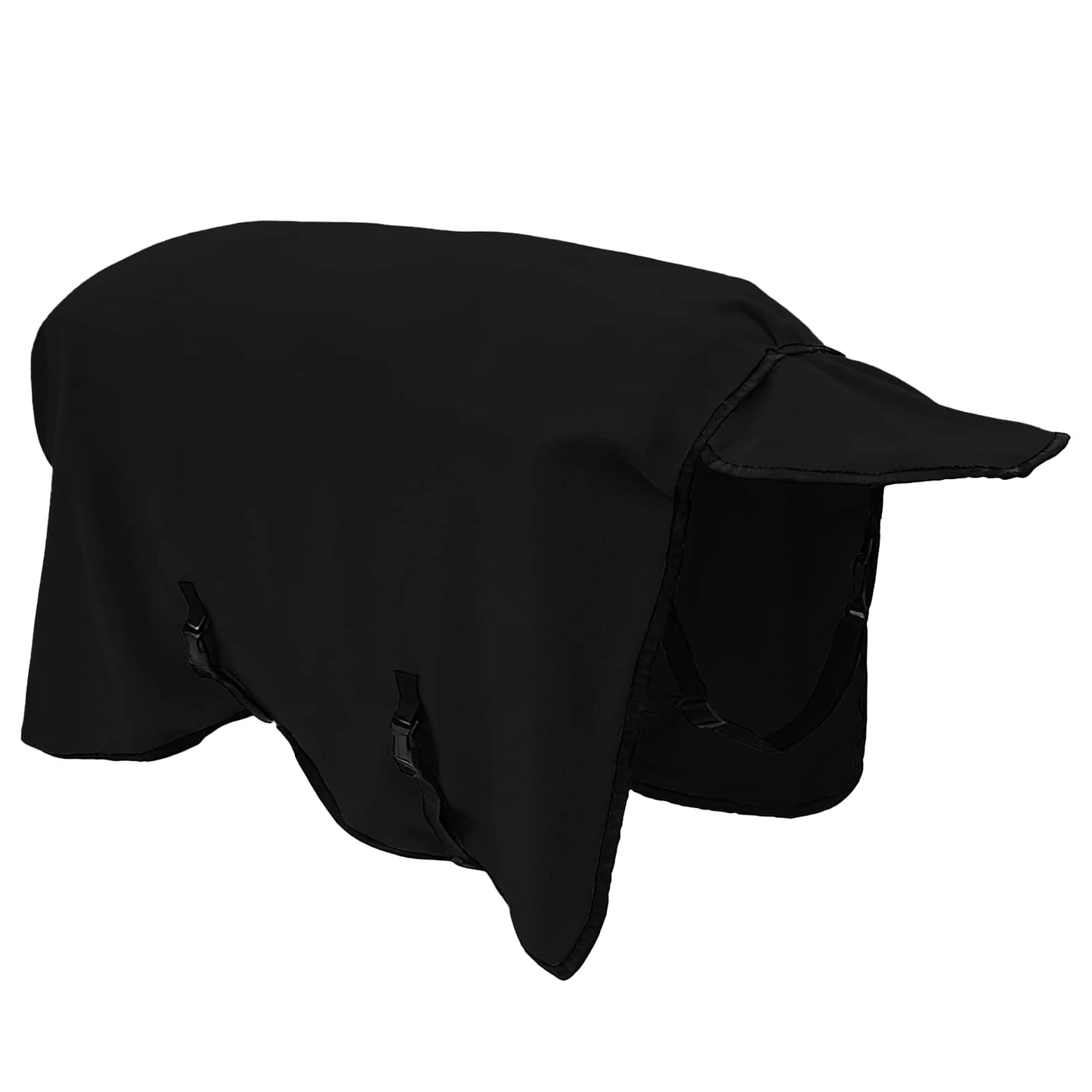 Hestetæppe Sort 105 cm Polyester