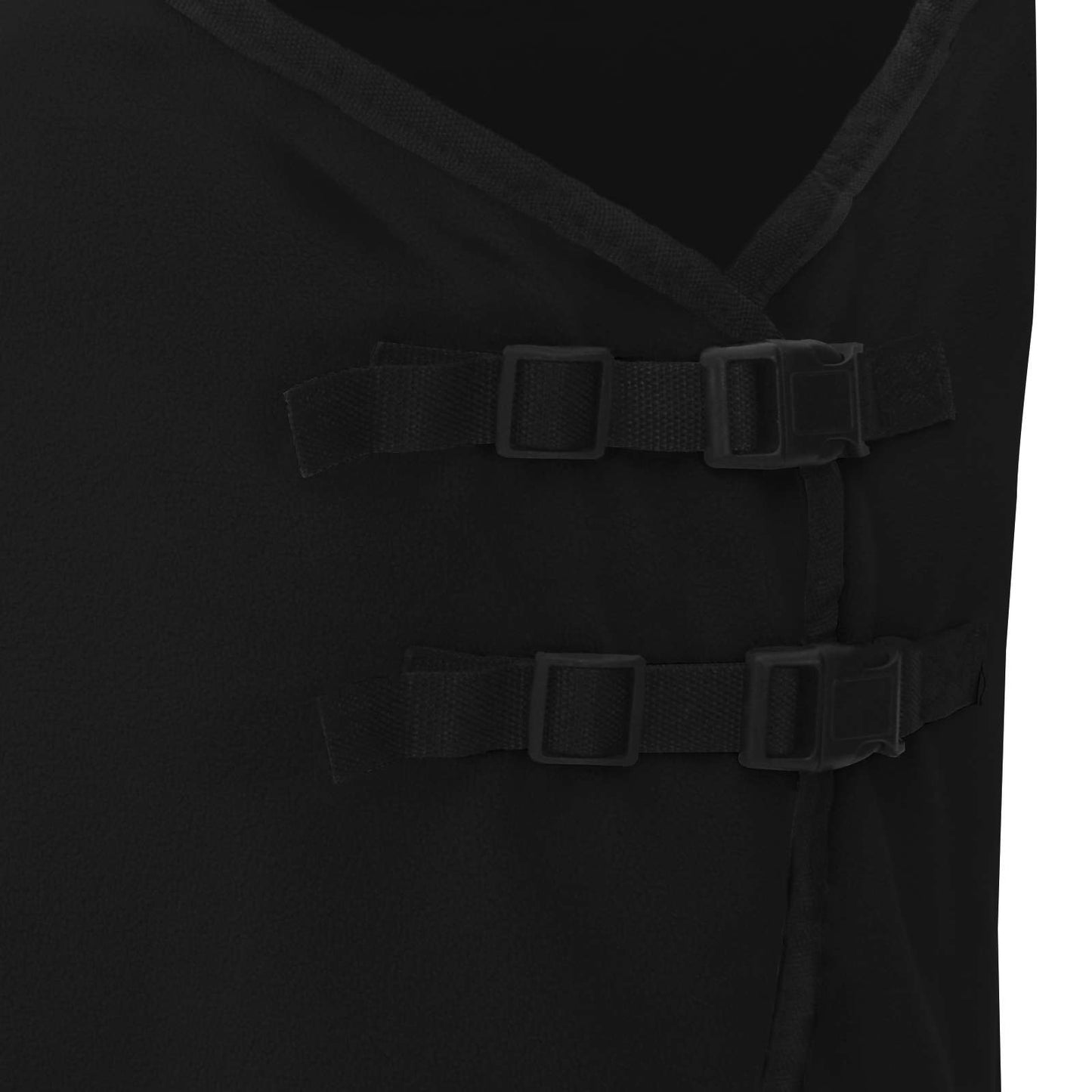 Hestetæppe Sort 115 cm Polyester