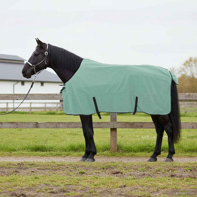 Hestetæppe Speciel grøn 125 cm Polyester